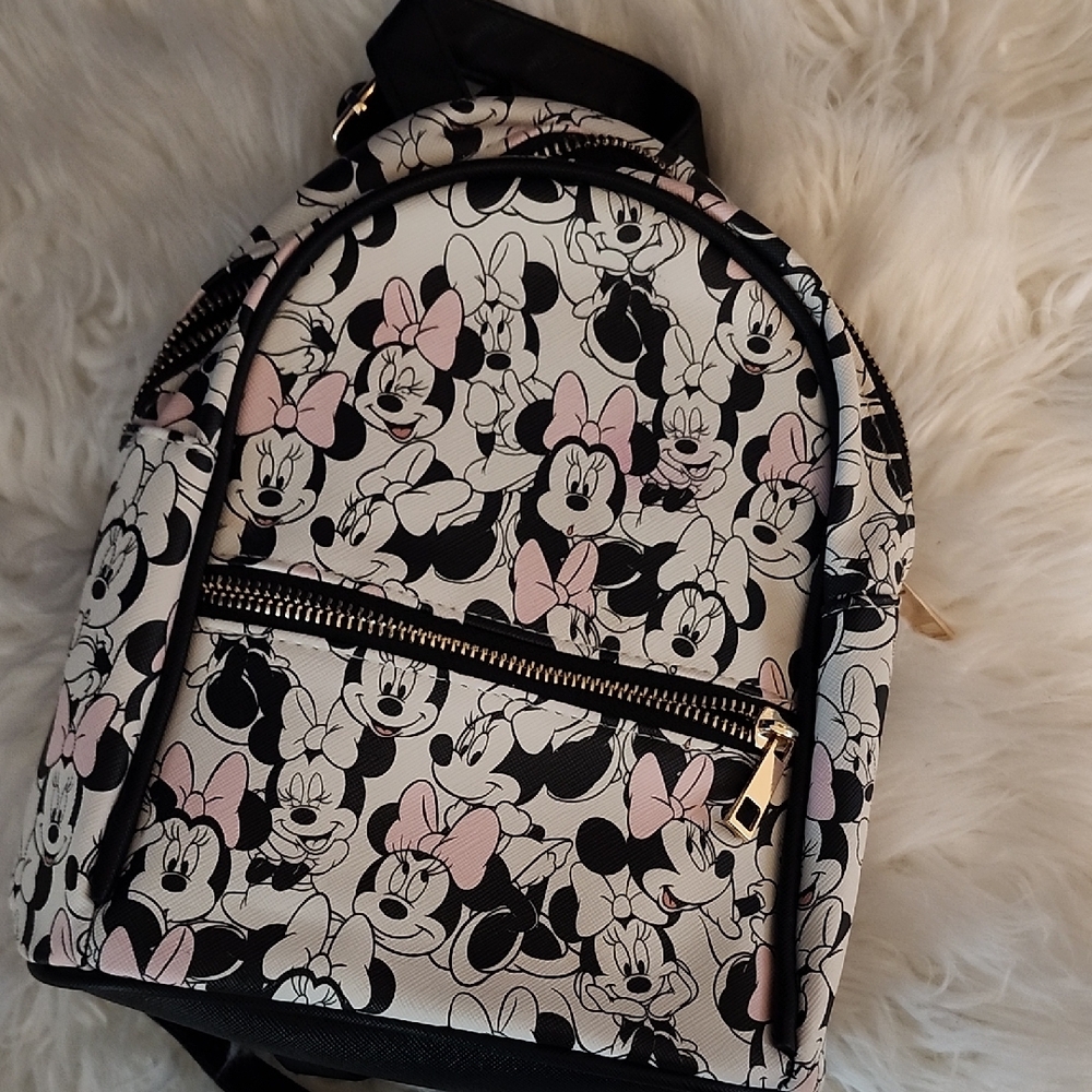 Disney Minnie Mouse Black and White Bag